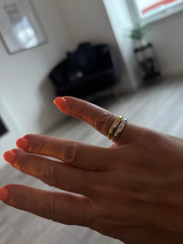 Customer photo review of The Pinky Promise Ring