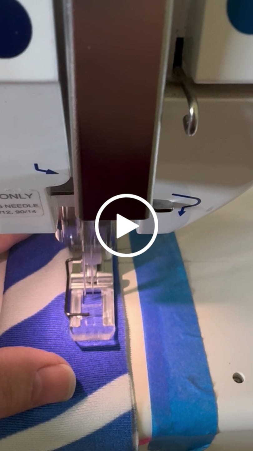 Customer video review of Clear View Coverstitch, Elna #795818118