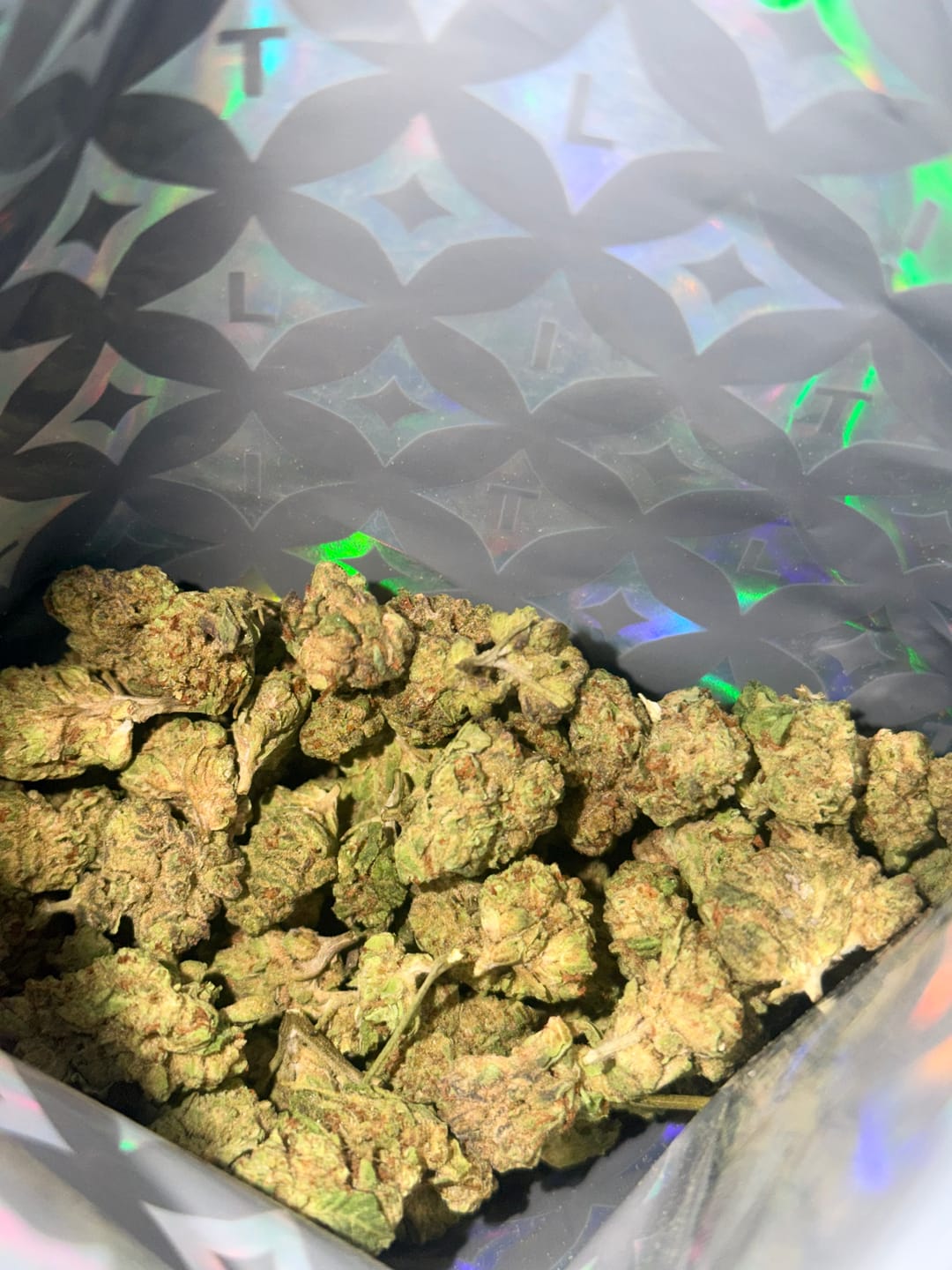 Customer photo review of Raspberry Kush - 28 Grams - Indica