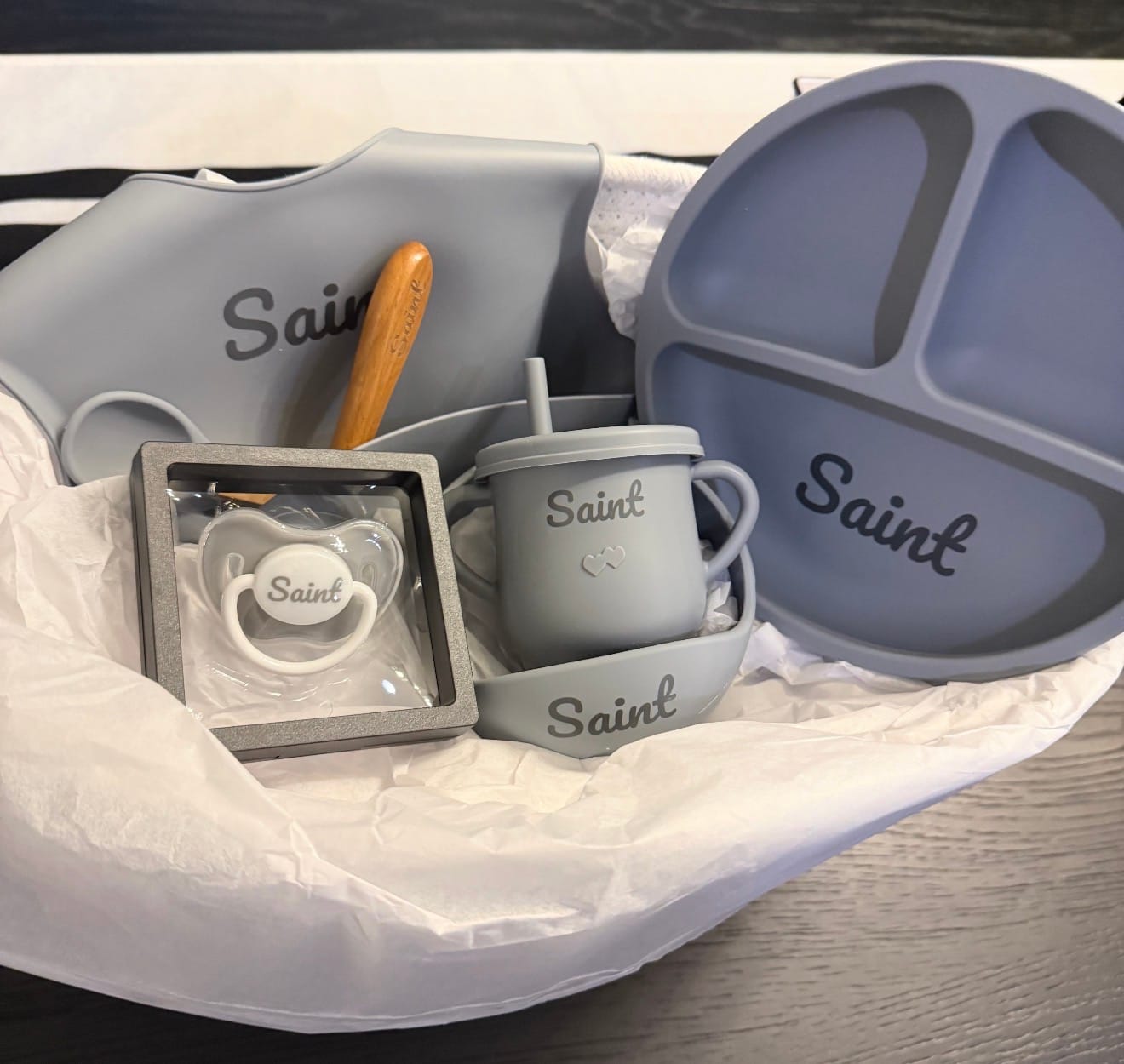 Customer photo review of Noah + Nori™ Personalized Pacifier