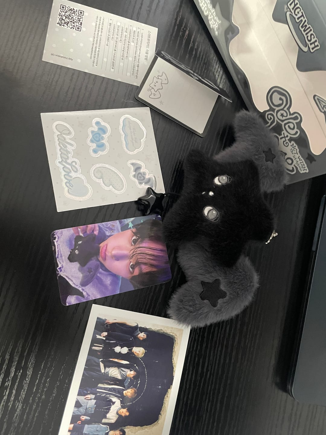 Customer photo review of NCT WISH - ODE TO LOVE 1ST ALBUM WICHU VER RANDOM