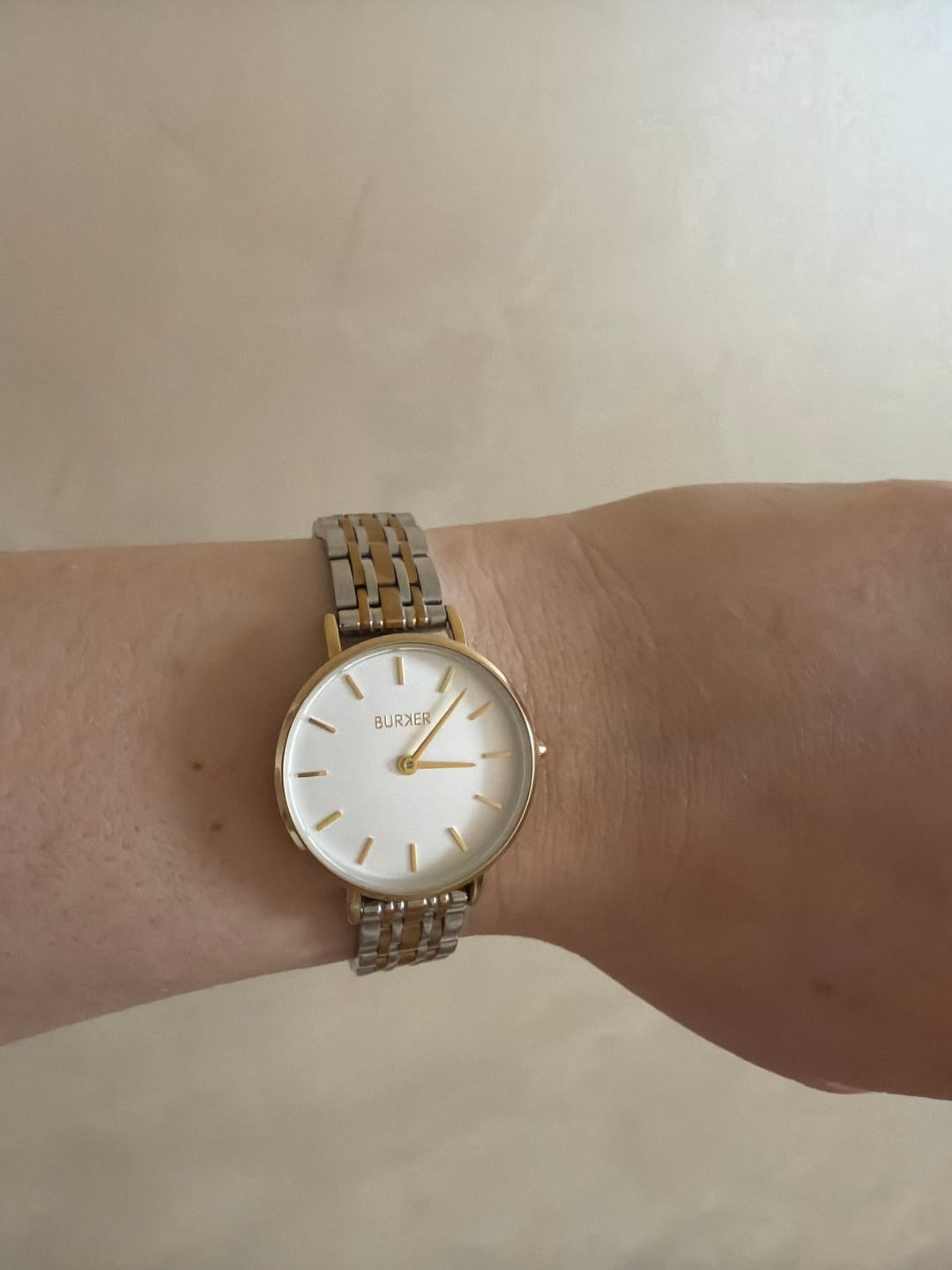 Customer photo review of Ruby Petite Gold Silver