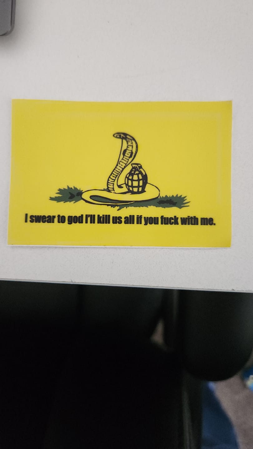 Customer photo review of I’ll kill us all