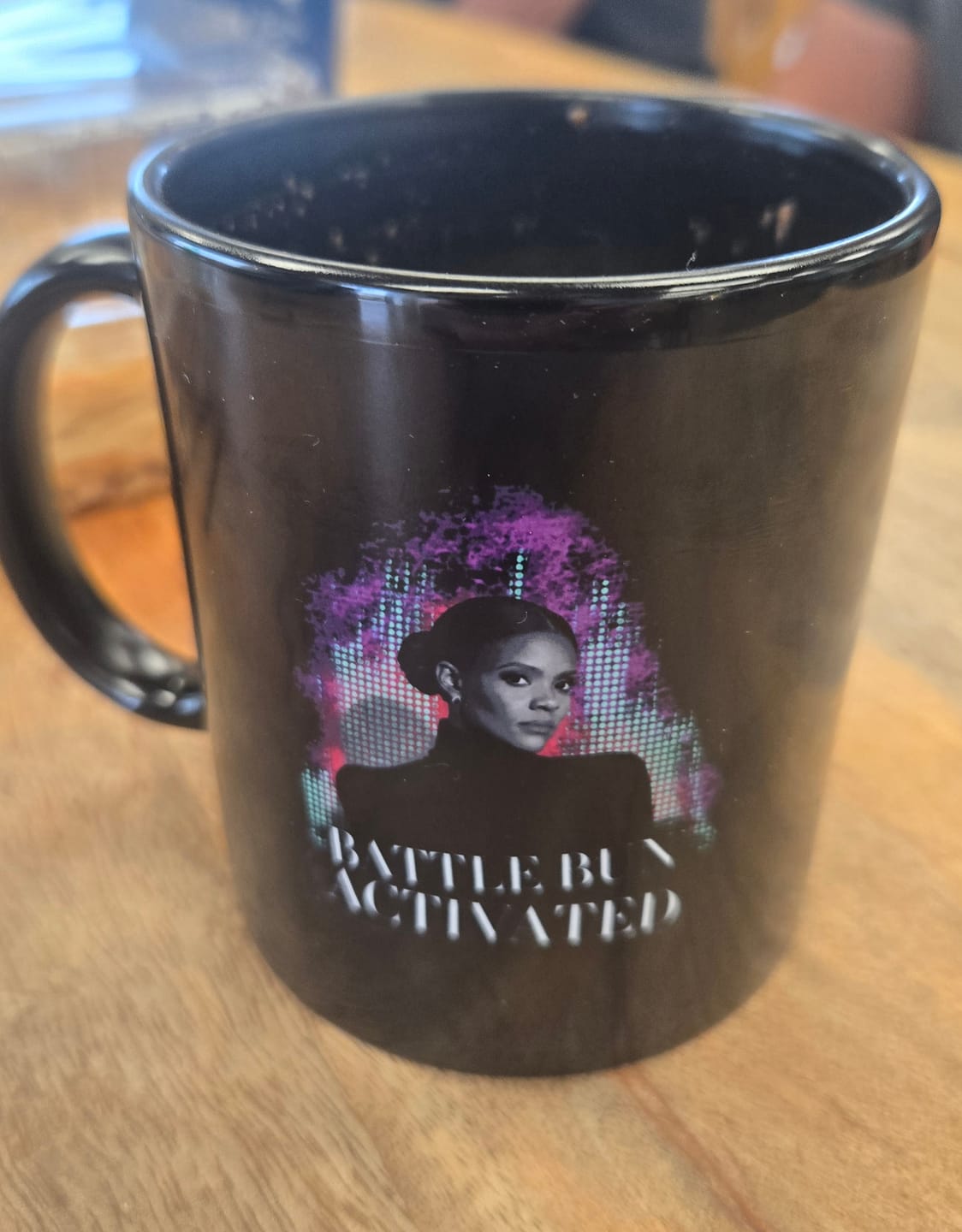 Customer photo review of Battle Bun Activated Mug