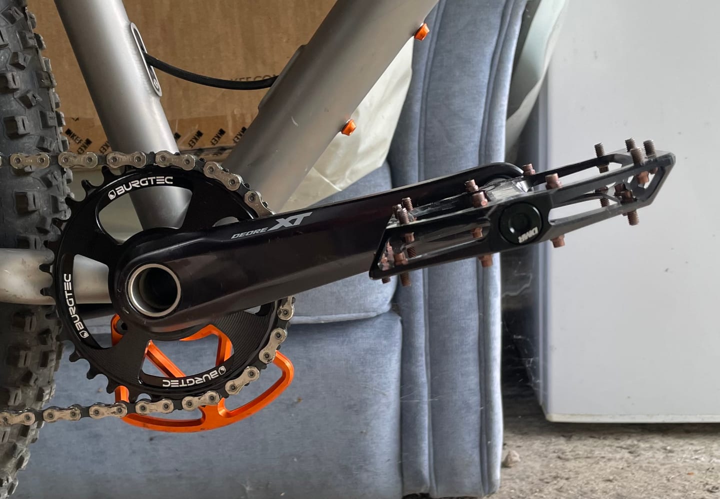 Customer photo review of Shimano XT FC-M8100 / M8120 12 Speed Crankset