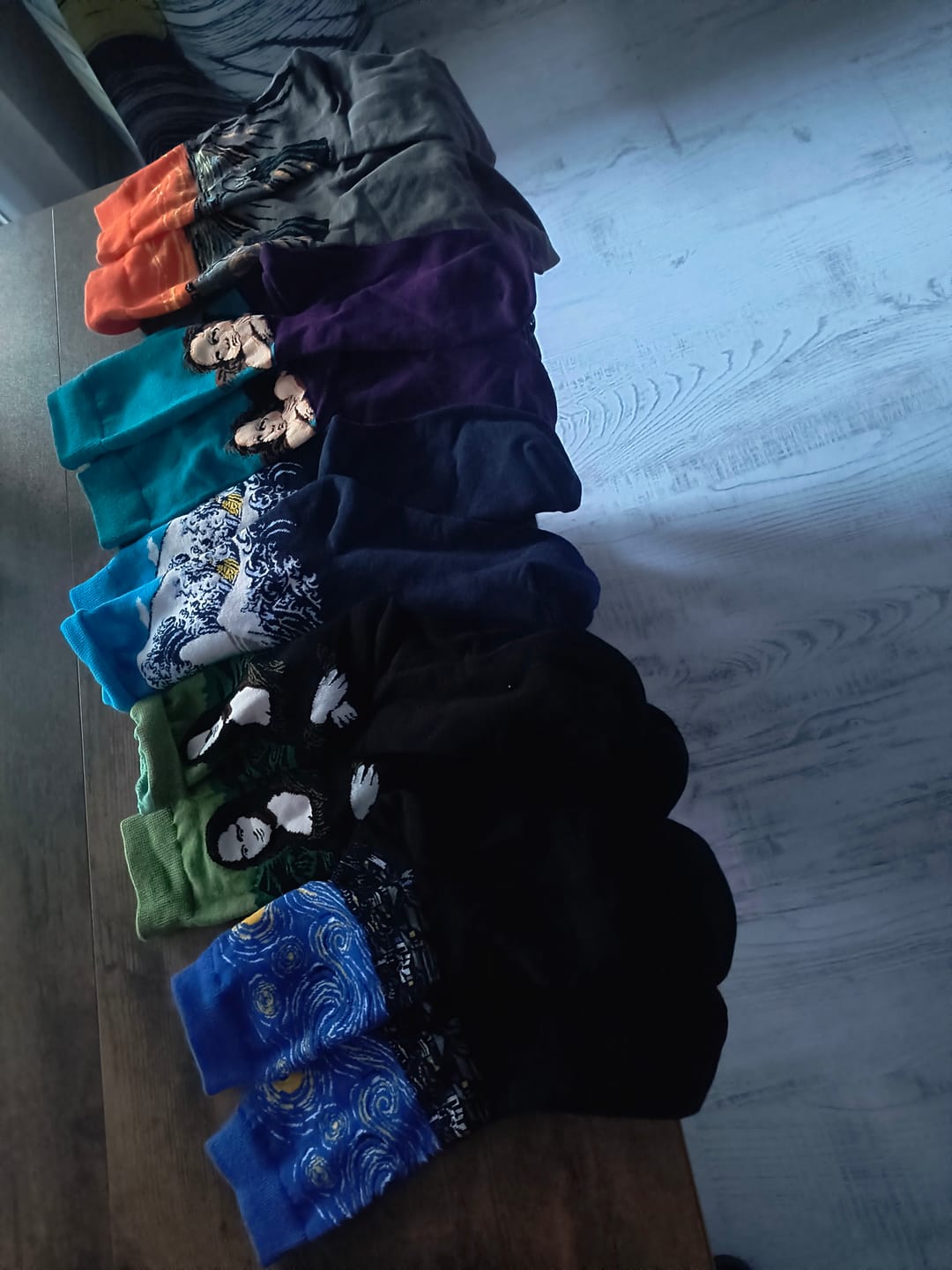 Customer photo review of Art Socks bundle - 5 Pairs pack