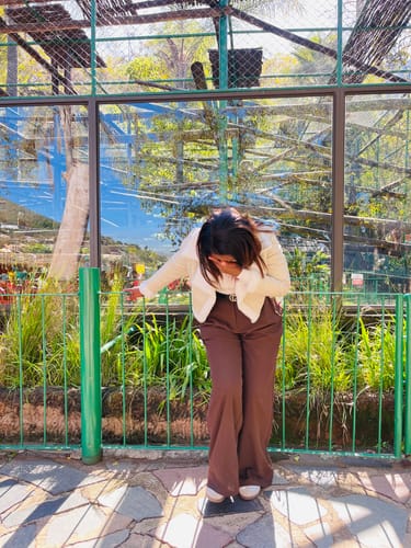 Customer photo review of 13X4 Full Frontal Vietnamese SDD Bone Straight Ombre Chocolate Brown Wigs
