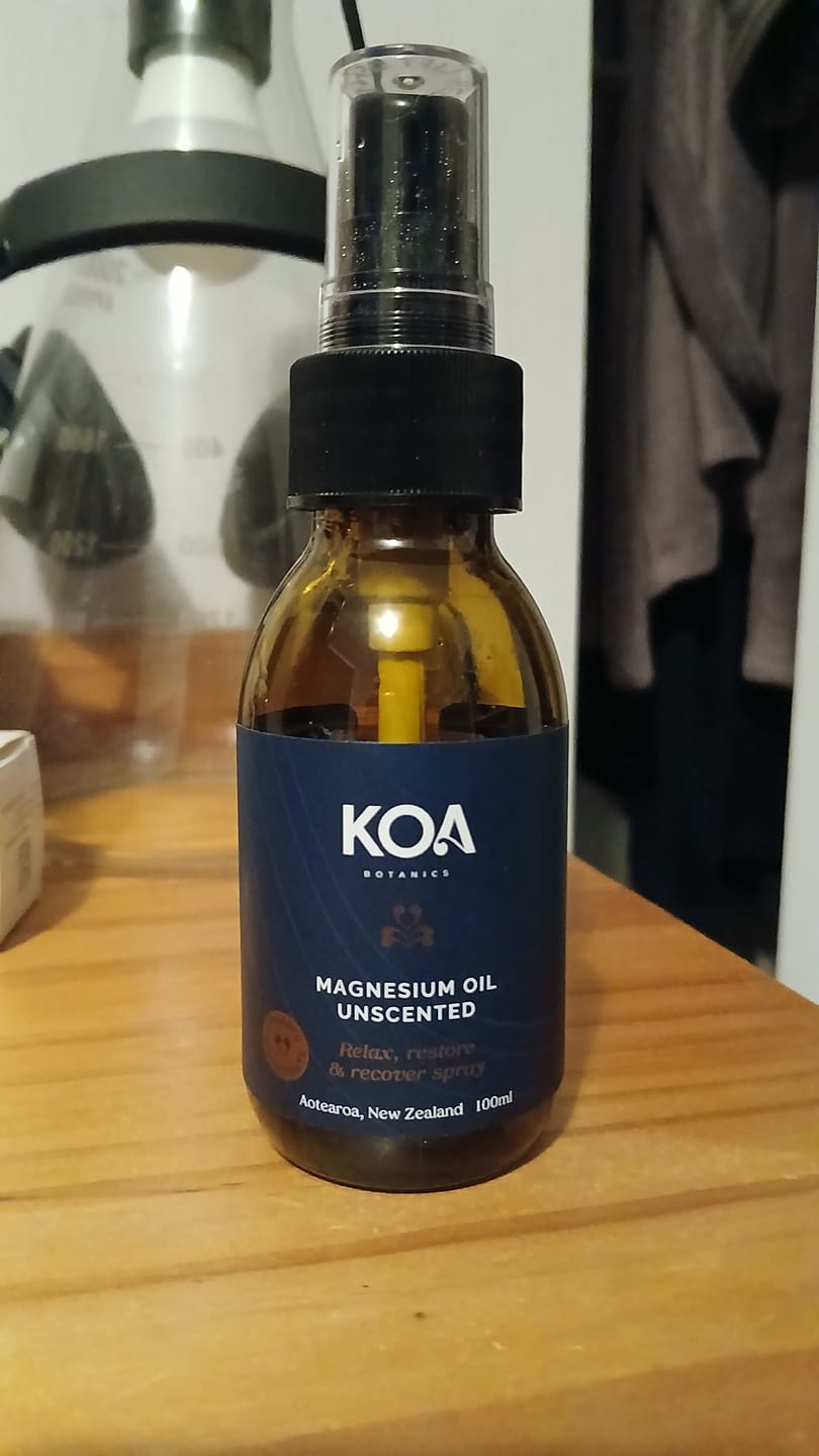 Customer photo review of Magnesium Oil - Unscented