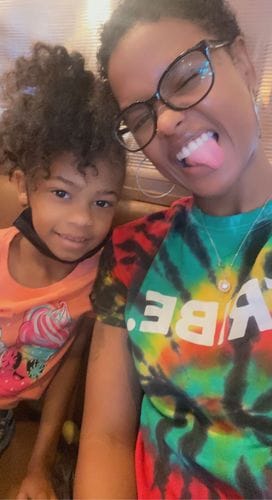 Customer photo review of "Umbala" Ras Tye Die Tribe Tee