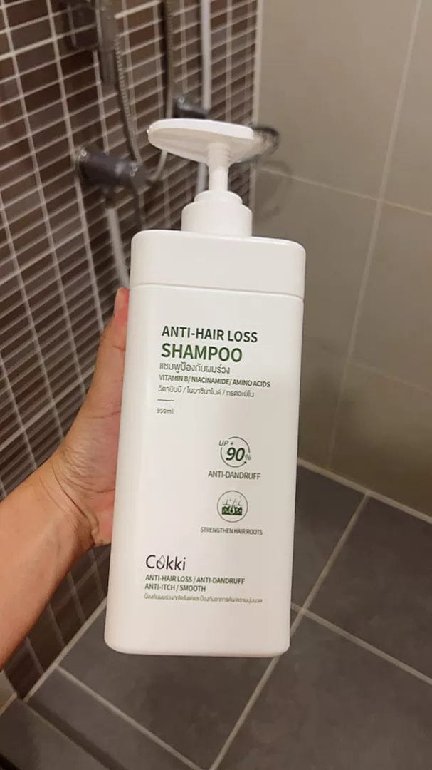 Customer photo review of Anti-hair Loss Shampoo 900ml