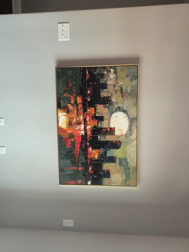 Customer review photo for Colorful Painting #CA248