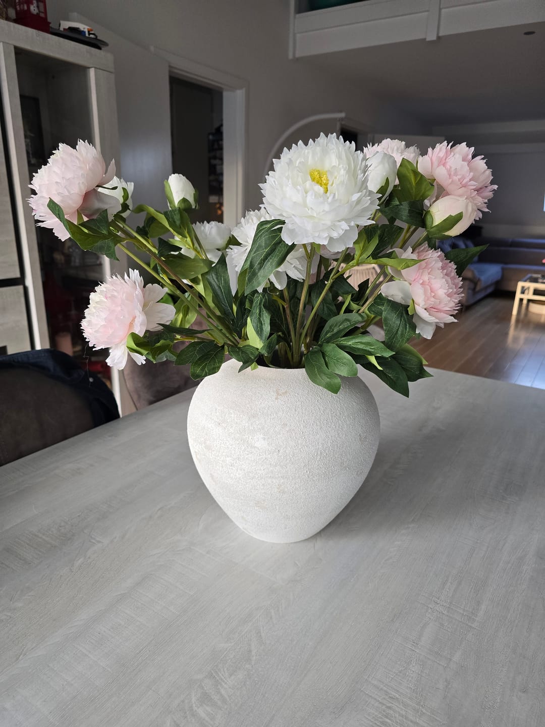 Customer photo review of Pivoines - Mélange (6 tiges / 18 têtes de fleurs)