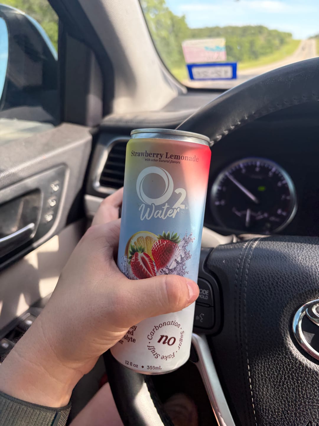 Customer photo review of O2 Water Variety Pack