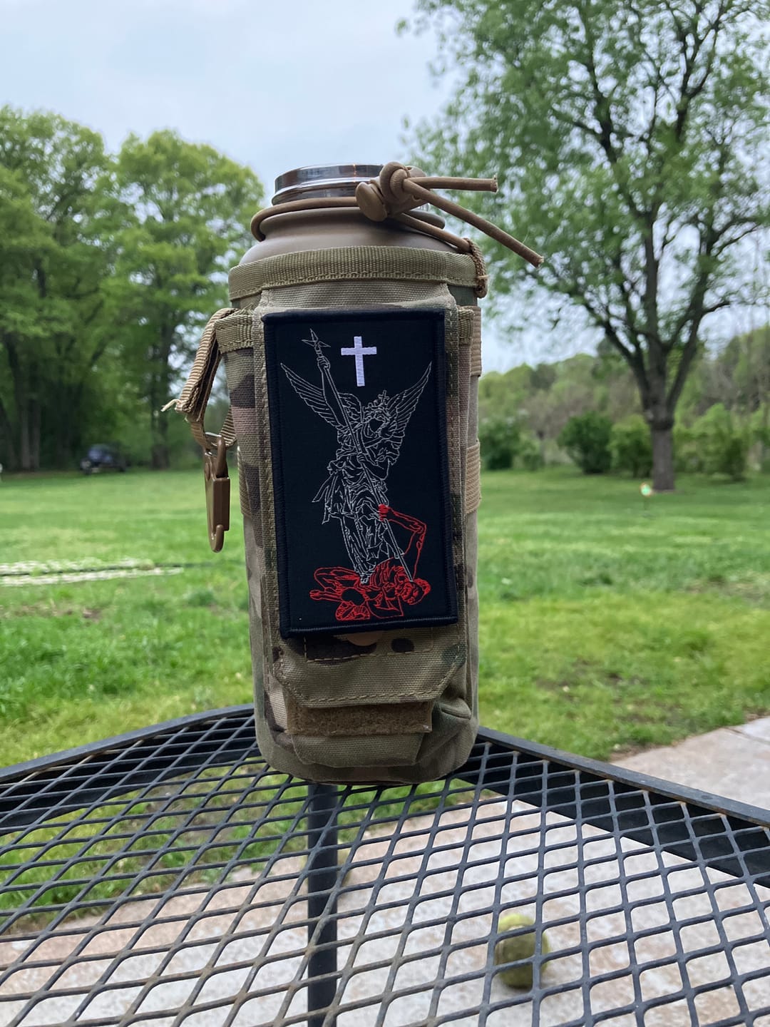 Customer photo review of SAINT MICHAEL Patch