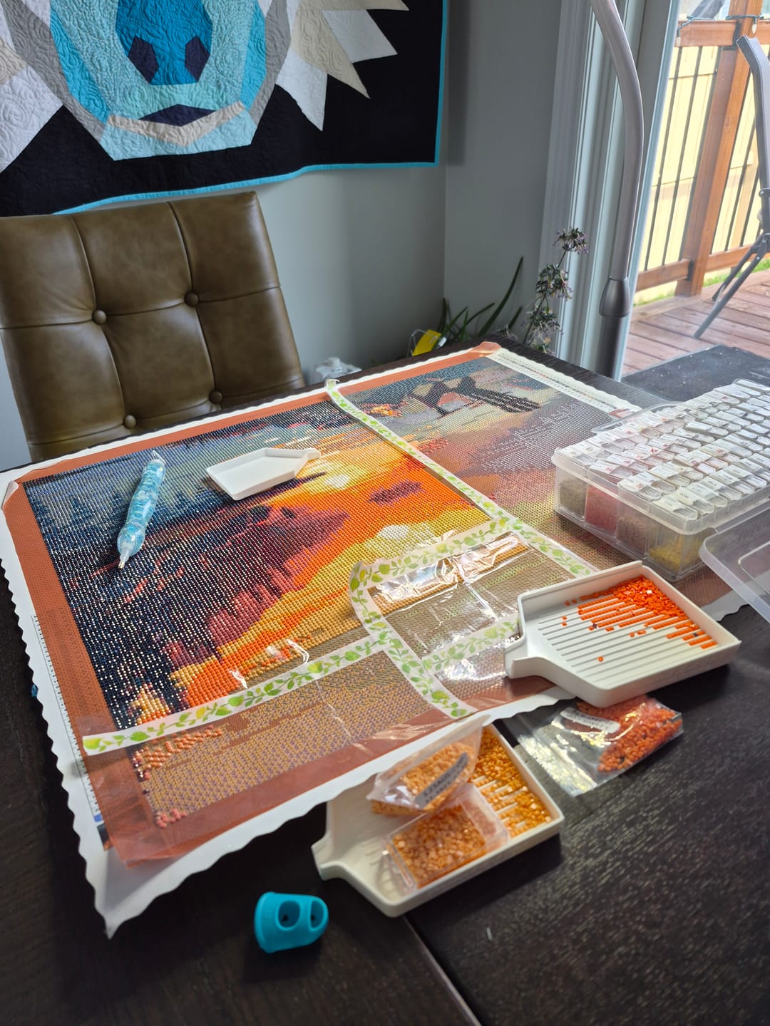 Customer photo review of Lake of Dreams (Diamond Painting)