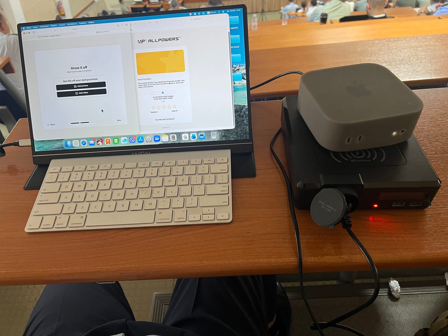 Customer photo review of ALLPOWERS S200 Portable Power Bank 200W 154Wh