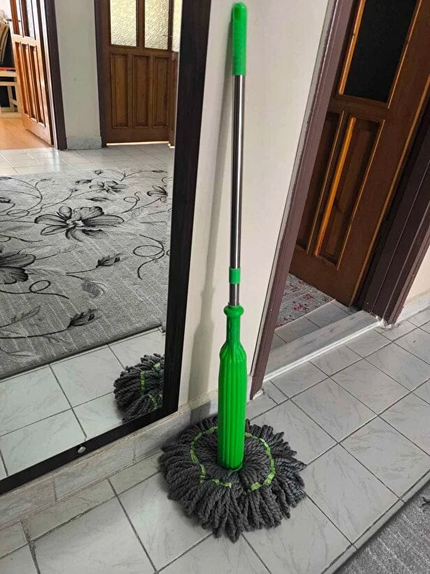 Customer photo review of Klaris™ Pro - Paslanmaz Çelik Gövdeli Kendinden Sıkmalı Yeni Nesil Mop
