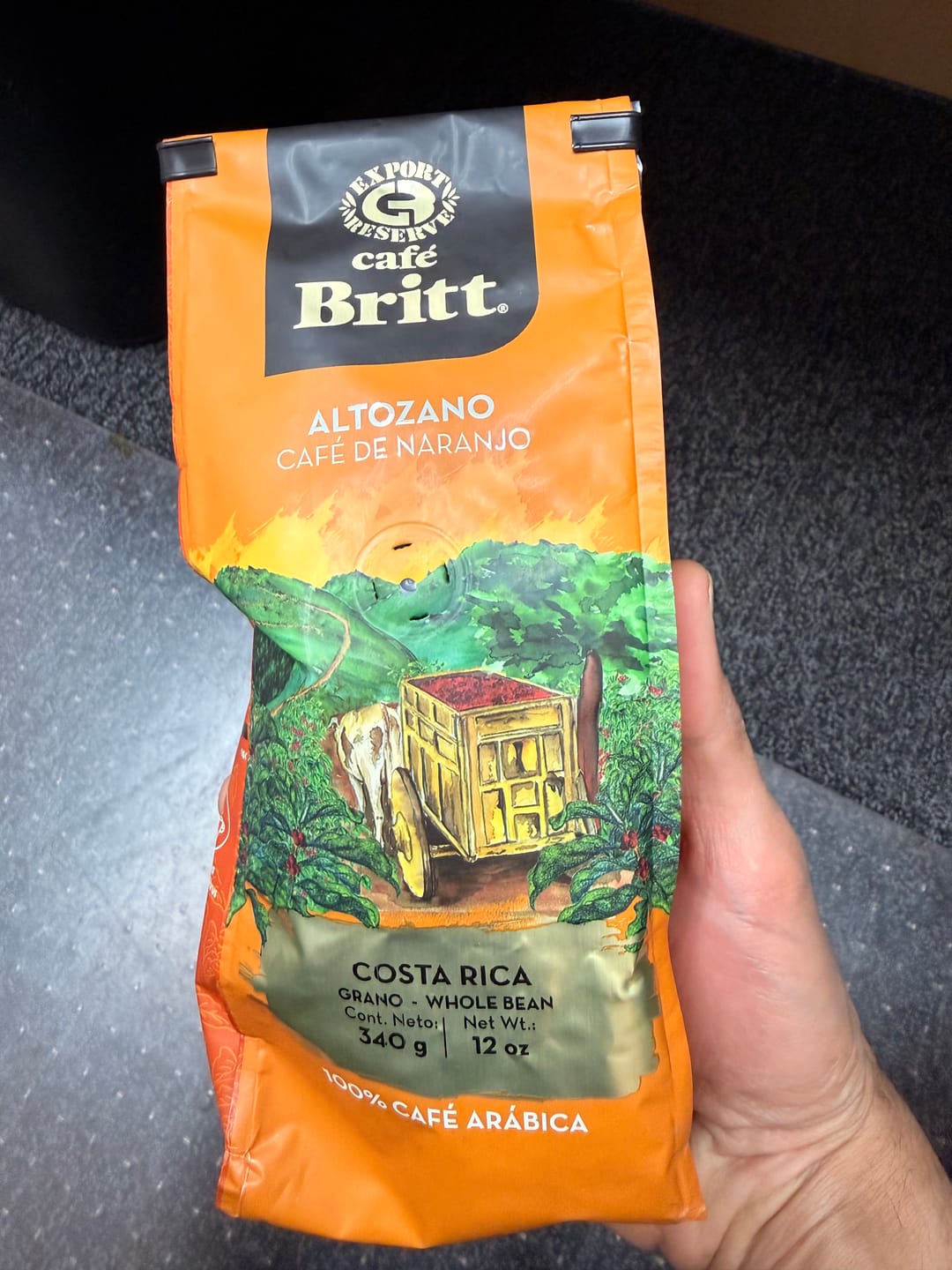 Customer photo review of COSTA RICAN FUSIÓN COFFEE