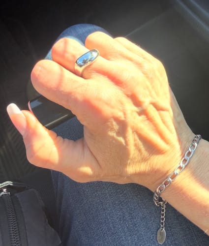 Customer photo review of Vela Bracelet - Silver