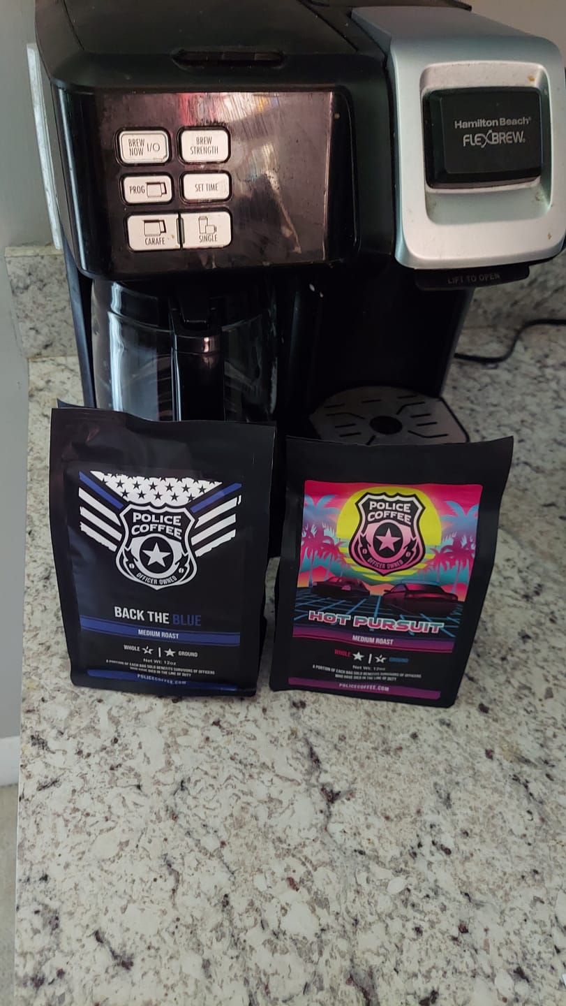 Customer photo review of Back The Blue