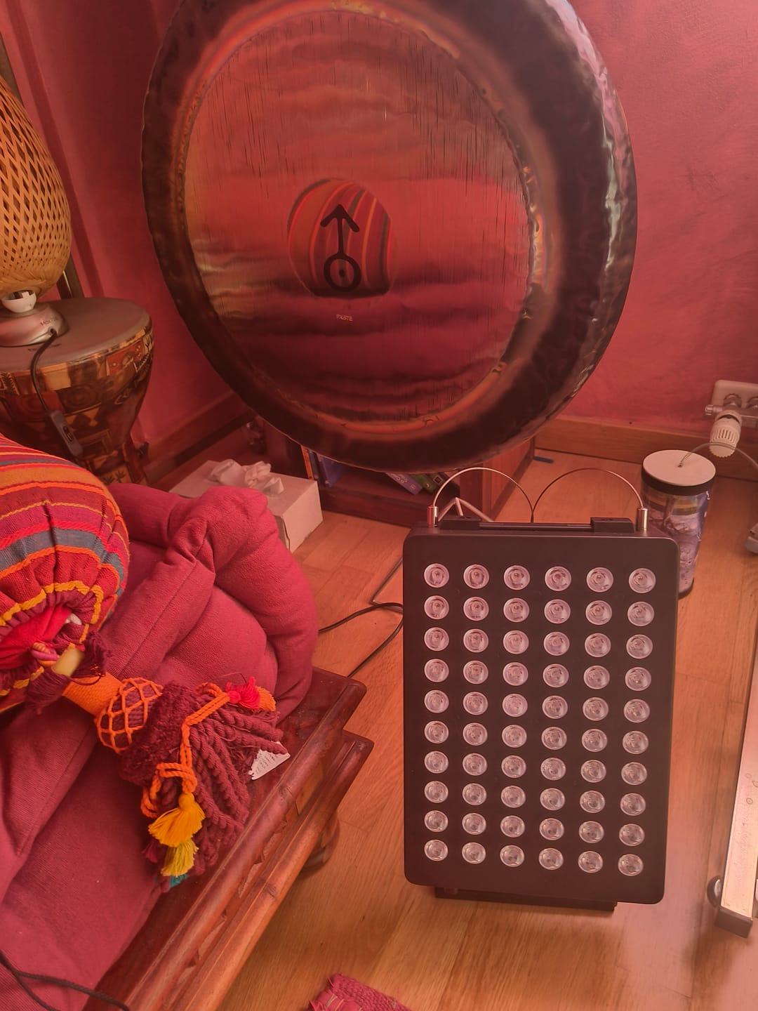 Customer photo review of Koanna® Luma300™ – Powerful, Compact Red Light Therapy Panel