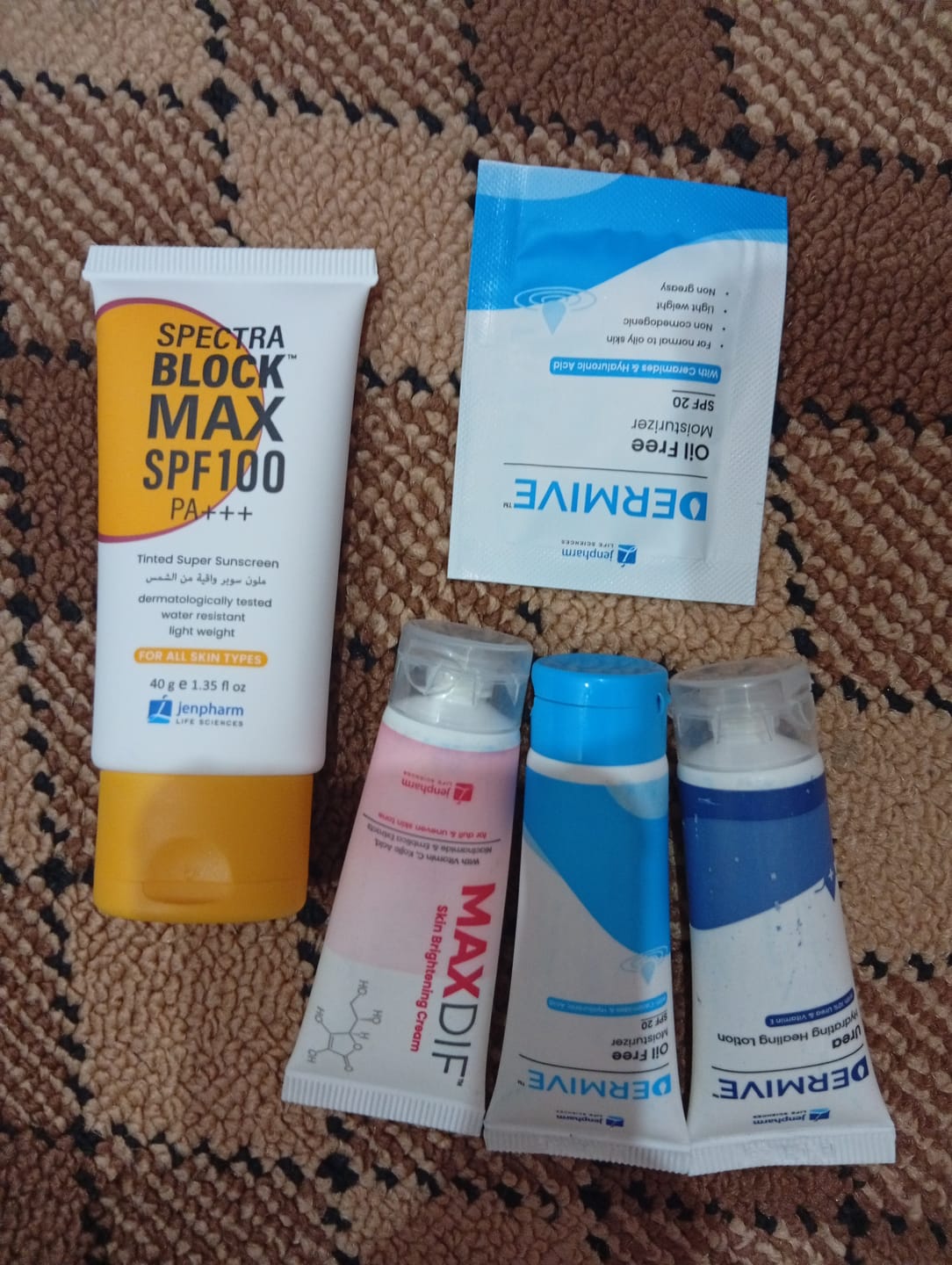 Customer photo review of Spectra Matt SC SPF 40