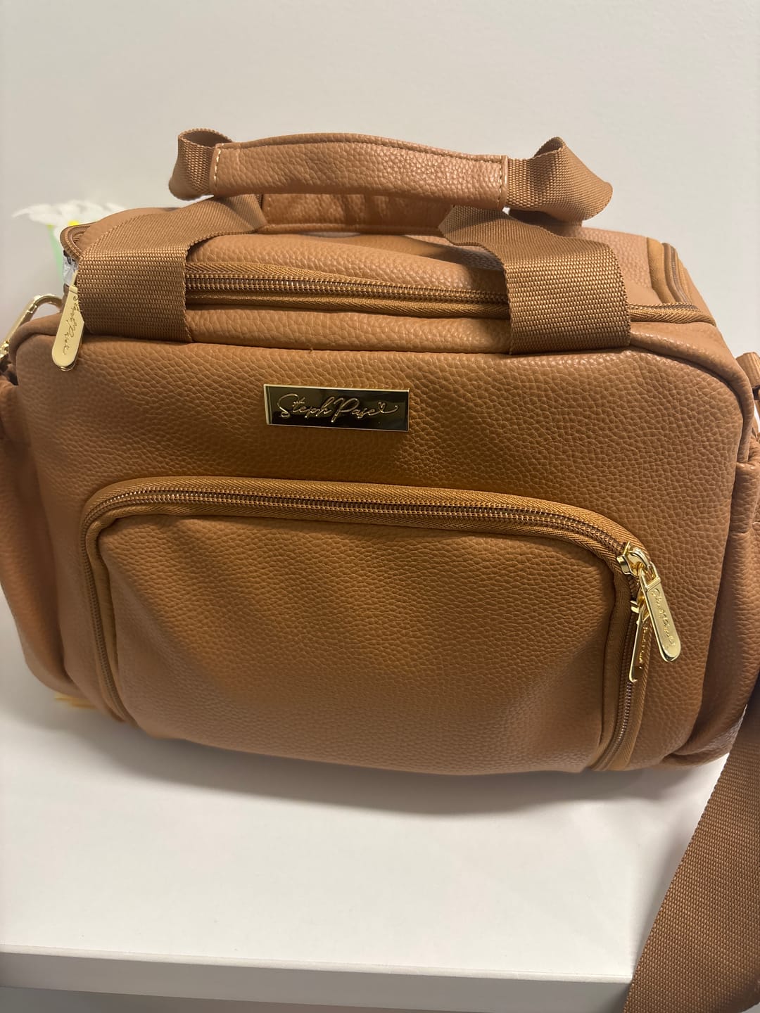 Customer photo review of Luxe Insulated Lunch Bag - Tan