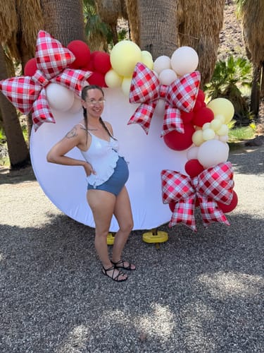 Customer photo review of Custom Balloon Garland Kit