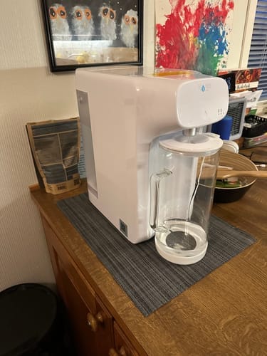 Kundeanmeldelse med foto af H2RO Home | Omvendt Osmose Vandfilter