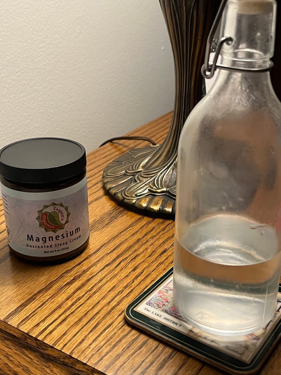 Customer photo review of Magnesium Unscented Sleep Cream