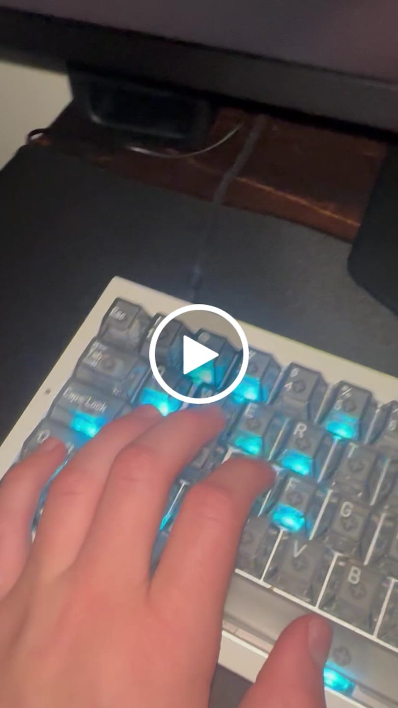 Customer video review of REAL67/81 Gaming Keyboard