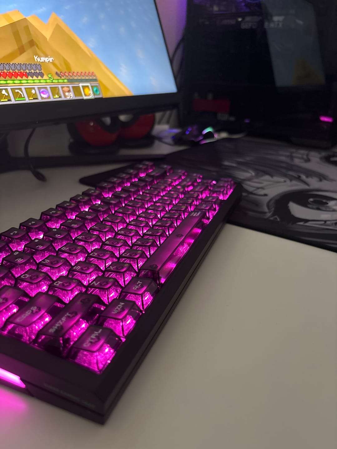 Customer photo review of ATK RS7 Air Klavye (Manyetik Switch / HE)