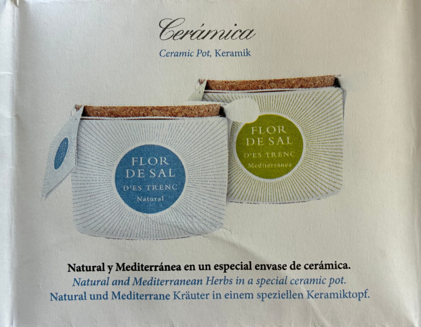 Customer photo review of Flor de Sal Keramik Mediterránea, 100g, Bio