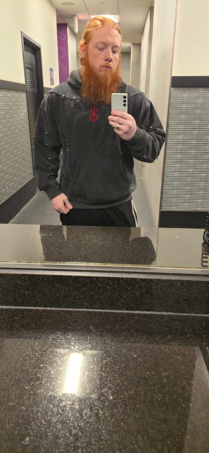 Customer photo review of Tormented Armor Hoodie