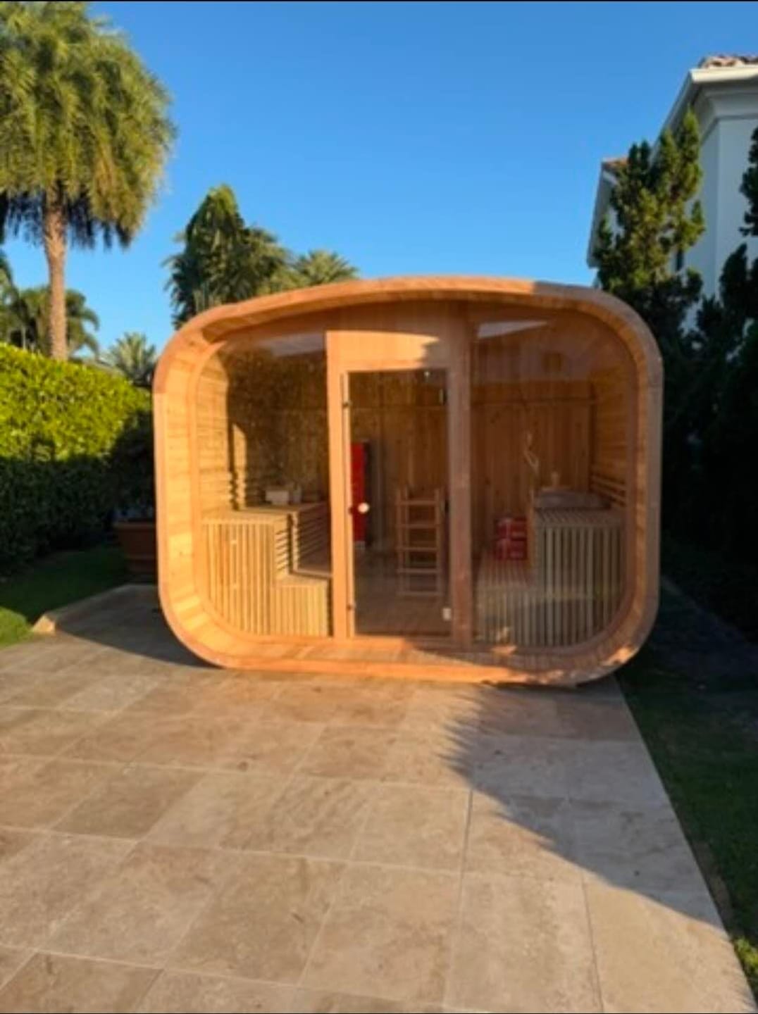 Customer photo review of SAUNAONES® Elegant Serenity Sauna 1