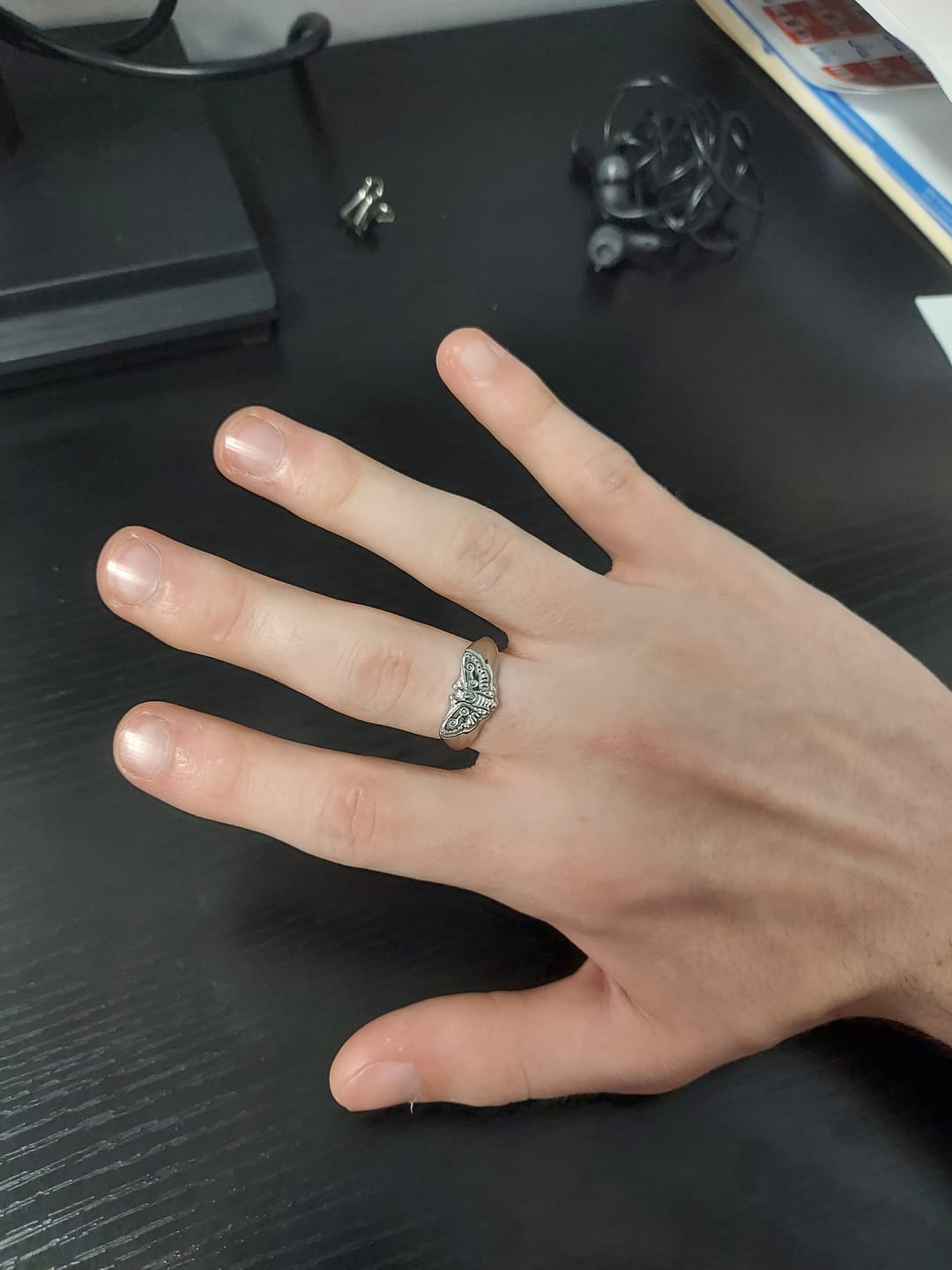 Customer photo review of MOTH RING