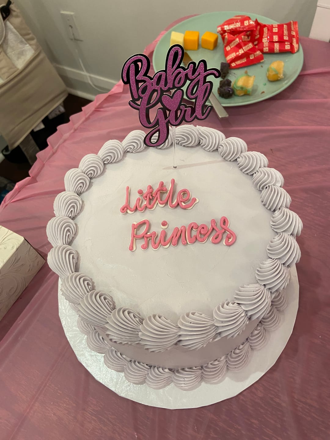 Customer photo review of Monochrome Message Cake