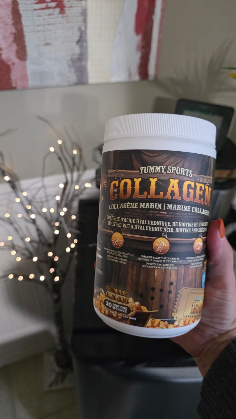 Customer photo review of Yummy Sports - Collagène marin + 435g