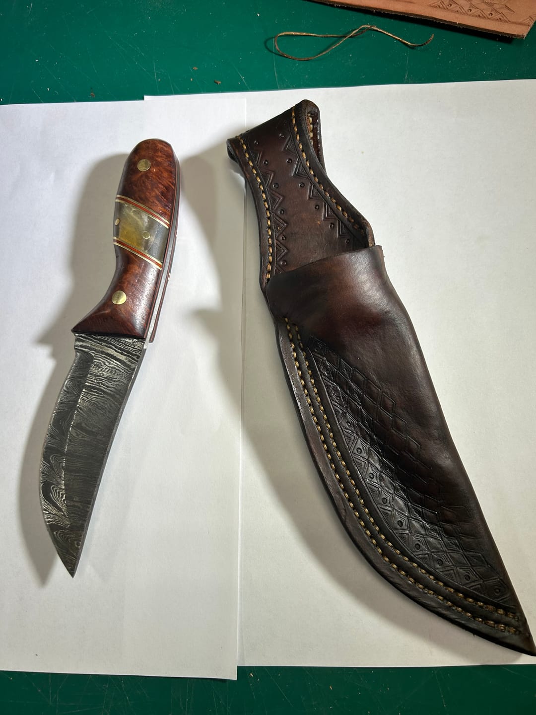 Customer photo review of Brass Strip: 0.032" Thick x 1/4" Wide x 12" Long (1 Piece)