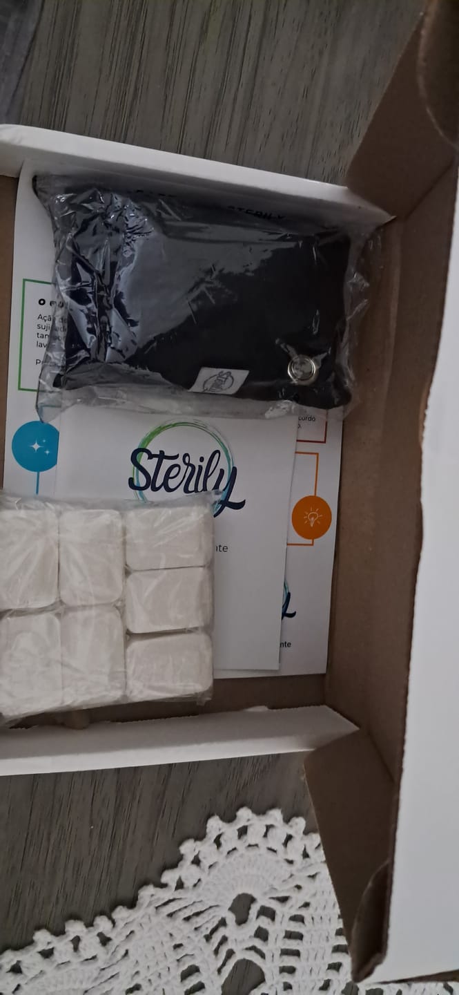 Customer photo review of Pastilhas Sterily