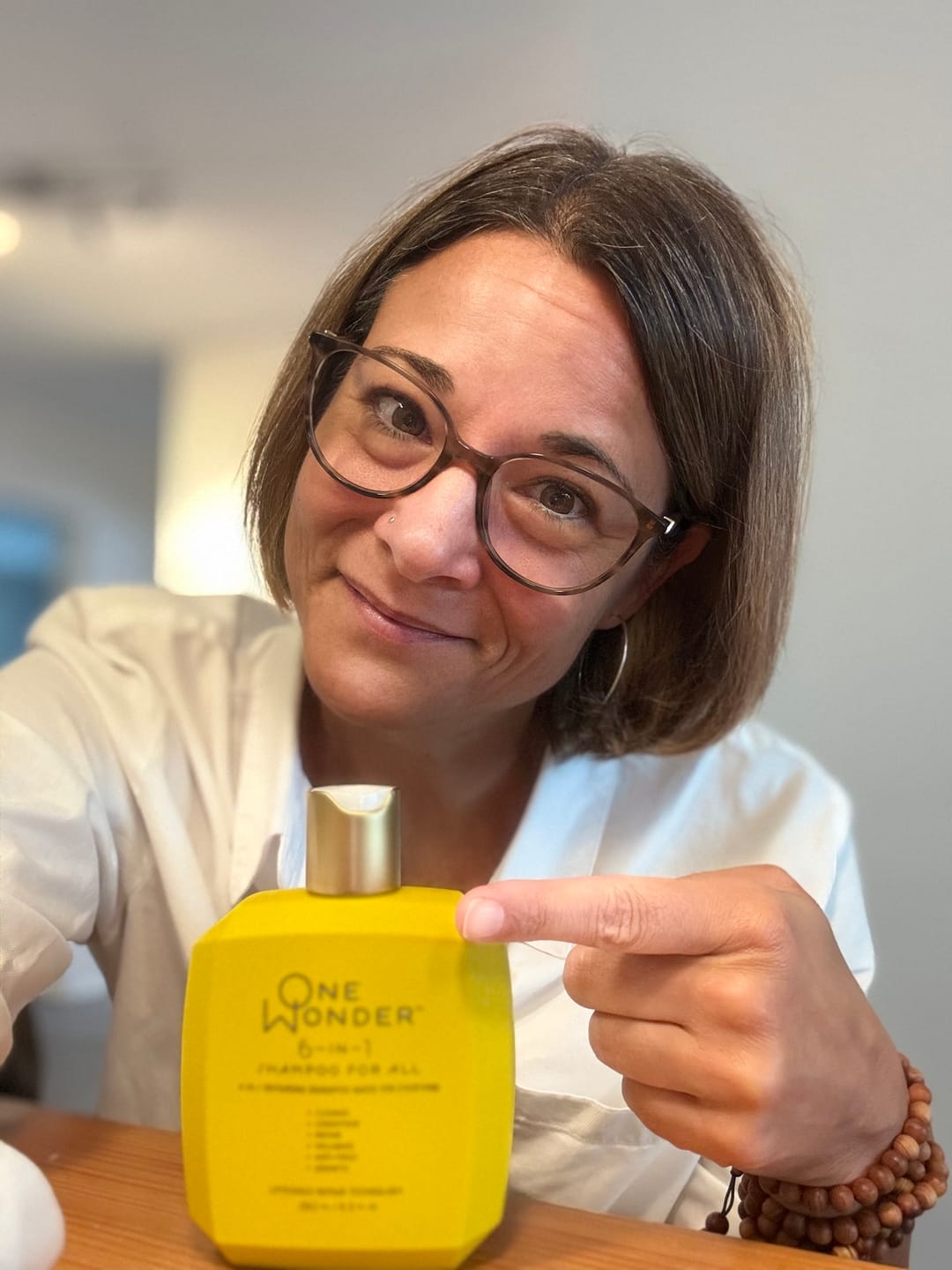 Customer photo review of ONE WONDER™ 6-IN-1 shampoo