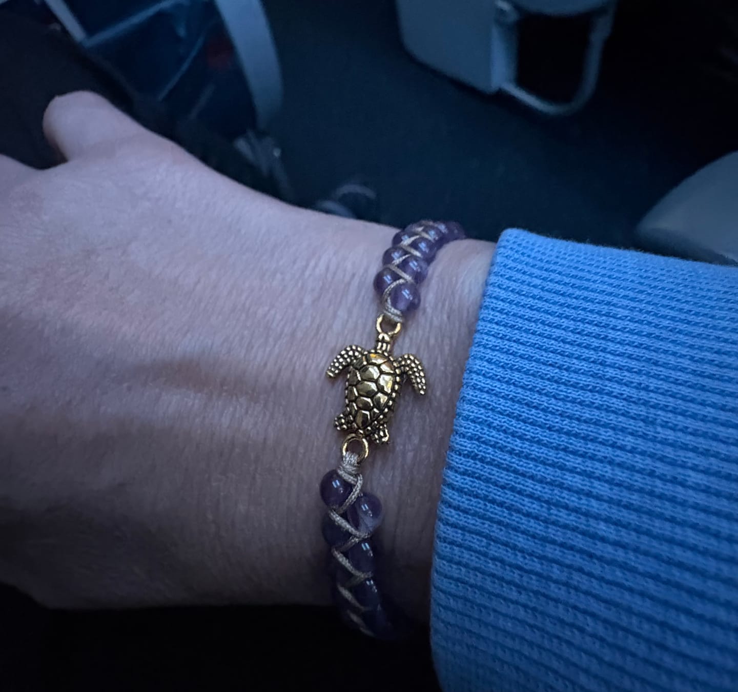 Customer photo review of Legendary Sea Turtle Bracelet