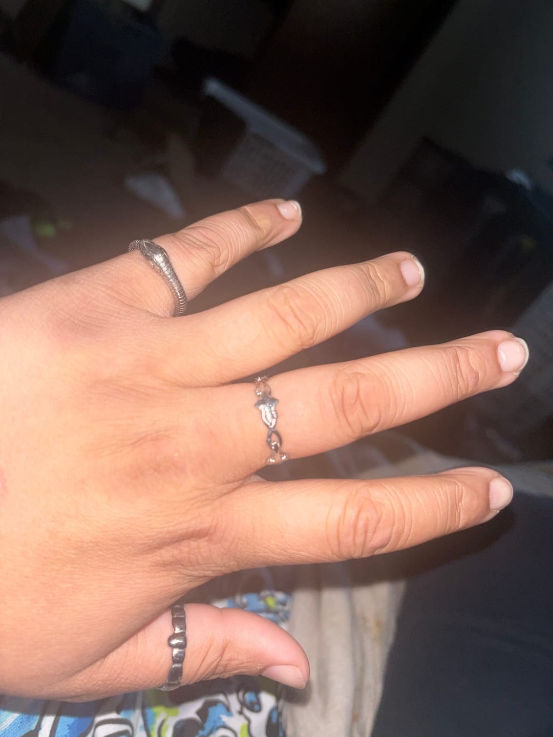 Customer photo review of BARBED WIRE RING