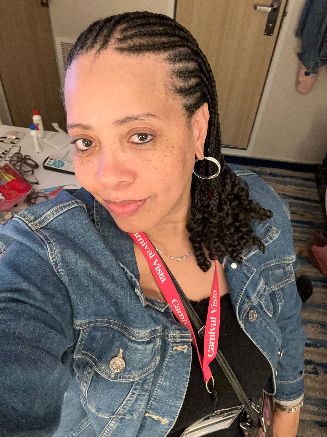 Customer photo review of Hydrating Hair Mist