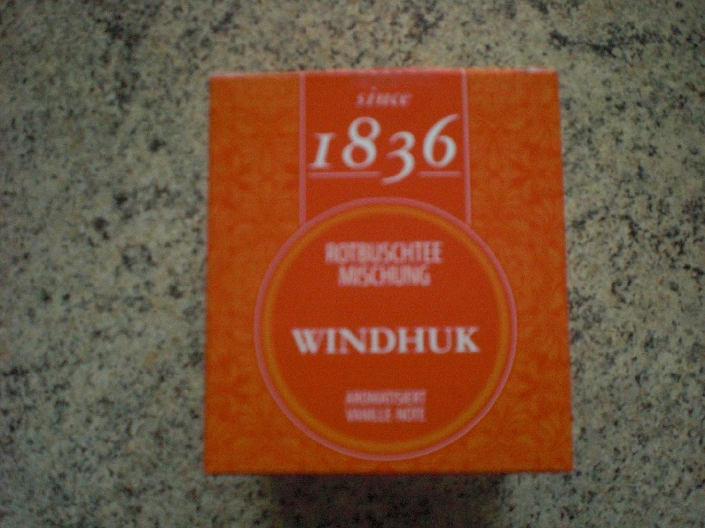 Customer photo review of 1836 Tea Rooibos Windhuk Vanille