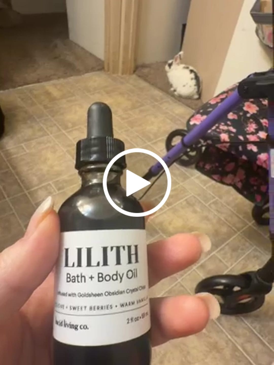 Customer video review of LILITH Bath & Body Oil