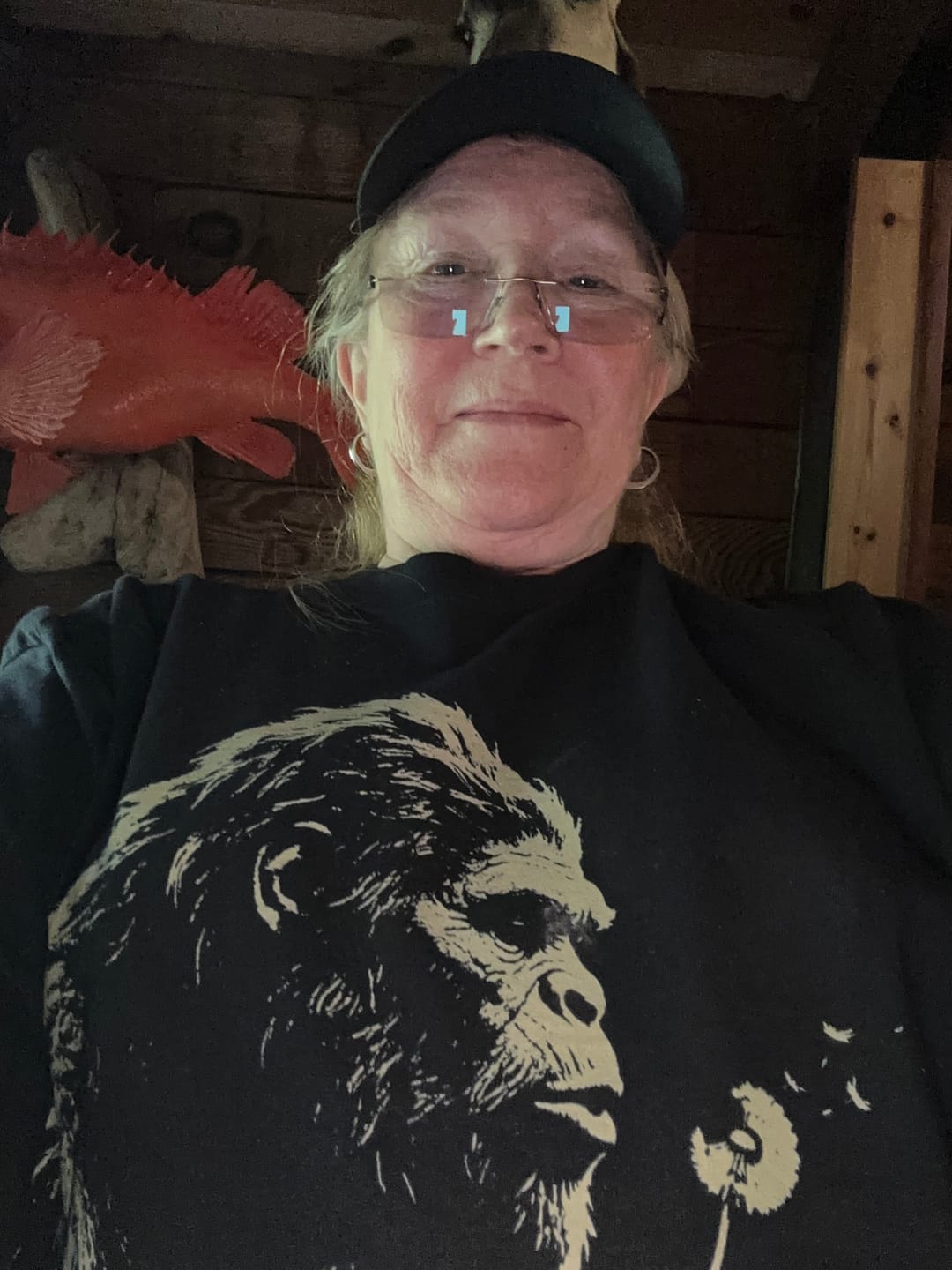 Customer photo review of Blowing Wishes T-Shirt