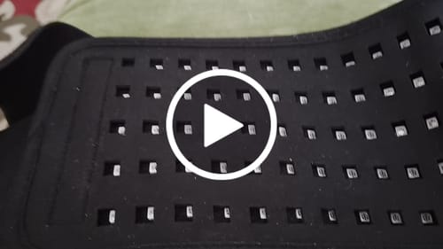 Customer video review of InfraRed Fényterápiás Vádli-Comb-Alkar és Felkarpánt