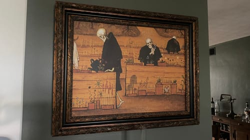 Customer photo review of The Garden of Death | Hugo Simberg | 1896