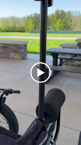 Customer video review of Handlebar Accessory Mount
